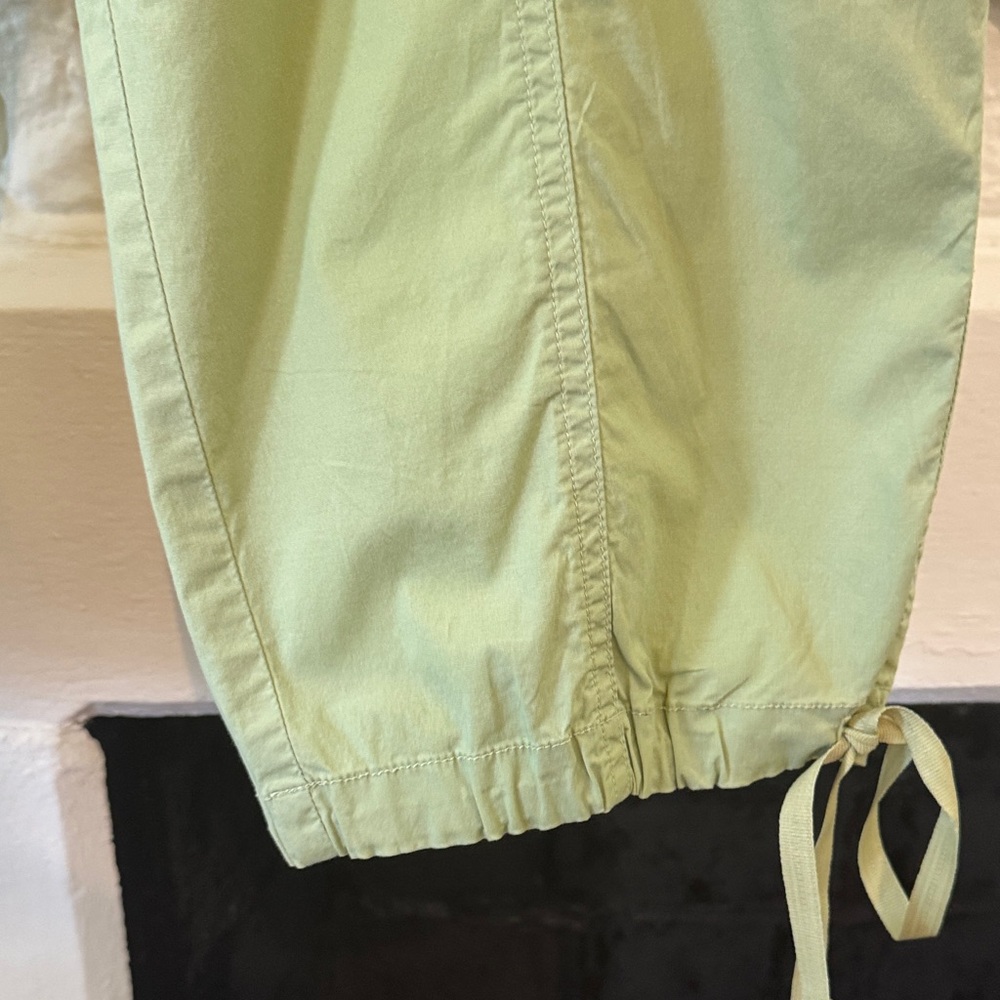 Indigo Light Green Cargo Capris - Picture 6 of 8